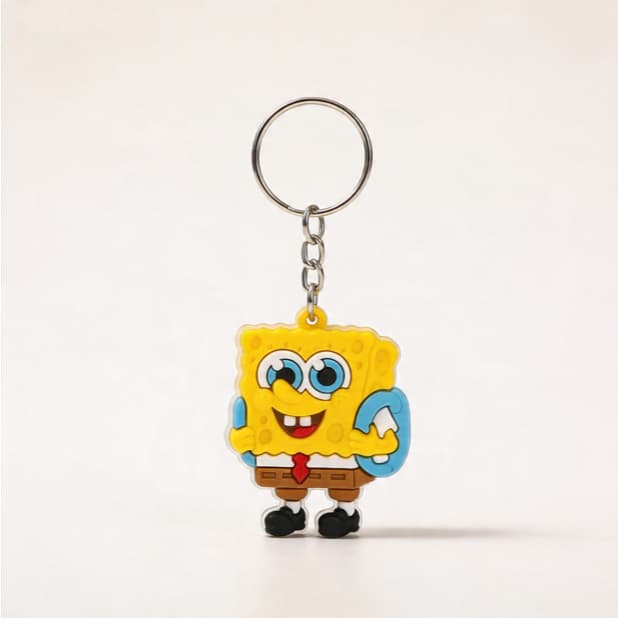 Chaveiro Bob Esponja Emborrachado Kit Para Eventos Festas Temáticas Lembrancinha escola aniversário