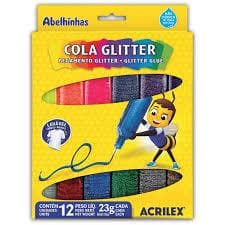 Cola Glitter lavável Acrilex