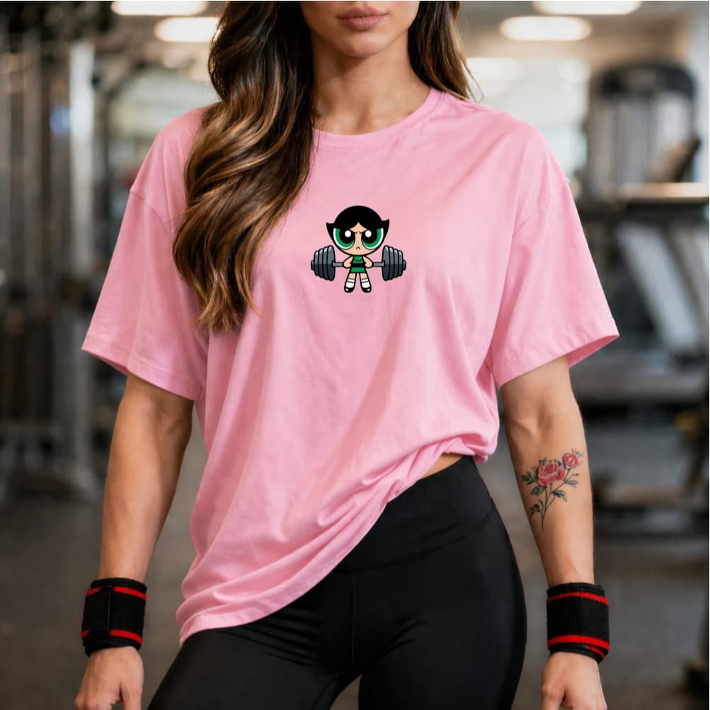 Camisa Camiseta Blusao Feminina Gym Academia Treino blusa fit 100% Algodão
