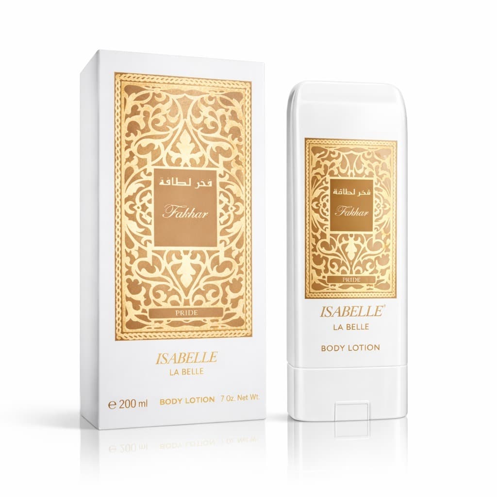 Creme Hidratante Corporal Fakhar Isabelle La Belle Body Lotion 200 ml Aniversário Presente