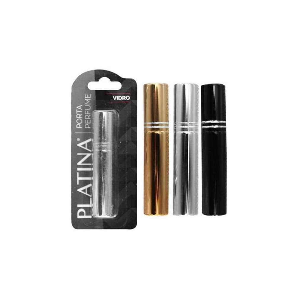 FRASCO PORTA PERFUME PORTÁTIL DE VIDRO RECARREGÁVEL 10ML - C3B - CB1133