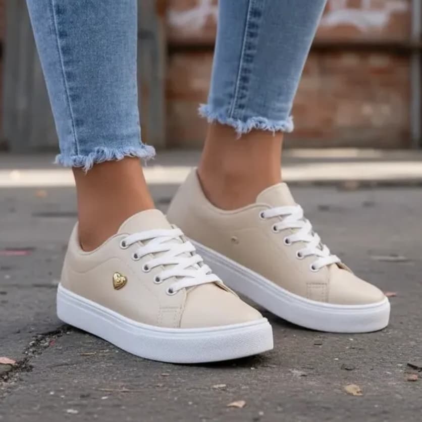 Tênis Slip On Feminino Calce Fácil,Mocassim Promoção, Barato