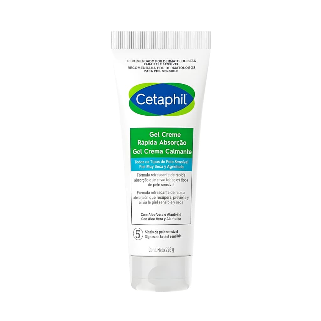 Gel Creme Calmante Pele Seca e Sensível Rápida Absorção Cetaphil - 226g