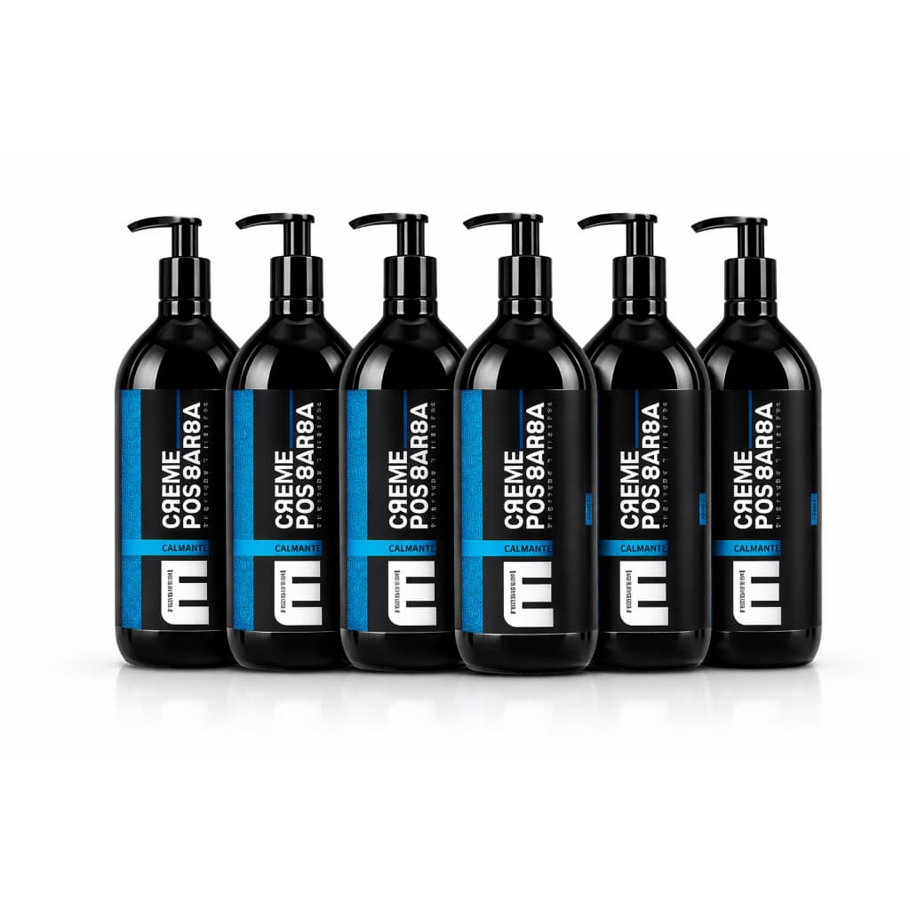 6 CREME PÓS BARBA MENTOL EVOLUTION BARBER 400GR - CREME PÓS BARBEAR NOVA EMBALAGEM
