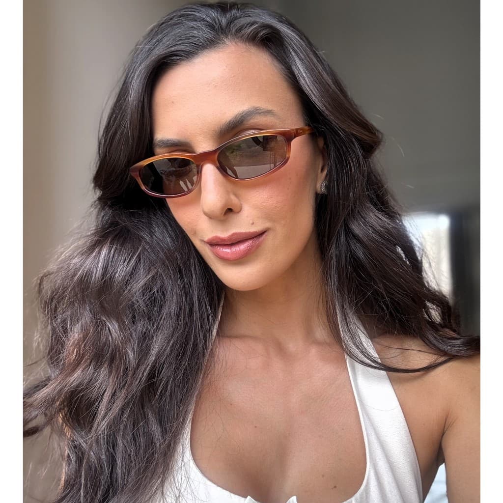 Óculos De Sol Acetato M.Thomaz MT10172 Retrô Feminino Polarizado