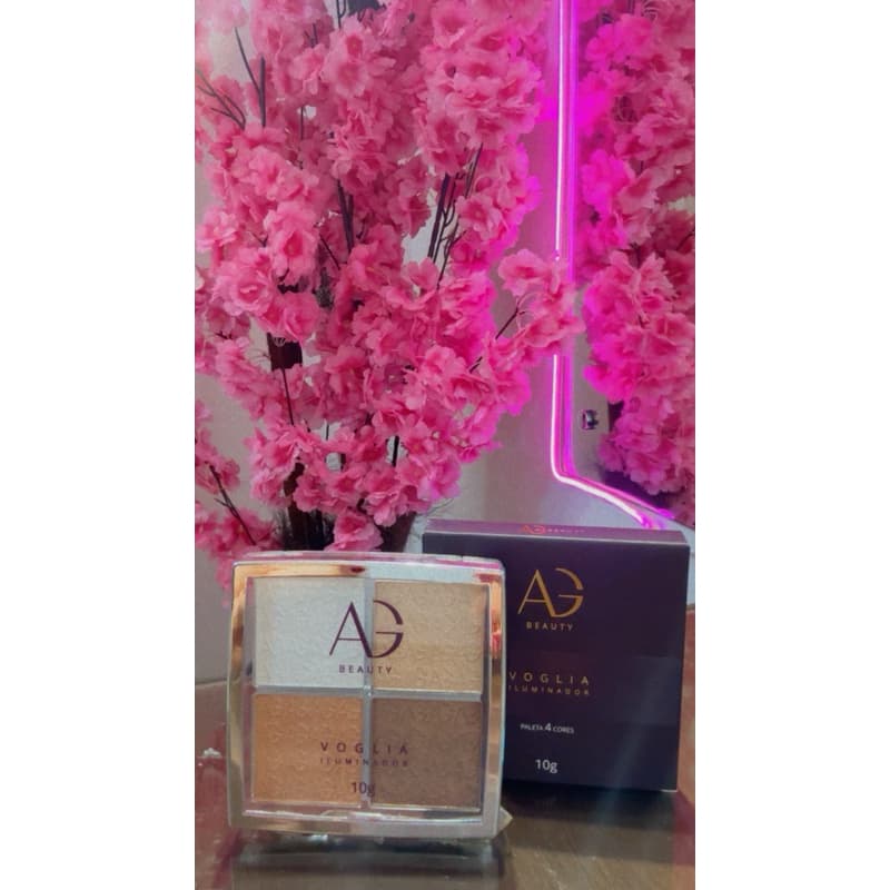 Paleta iluminador Alyce Gontijo  Voglia AG Beauty