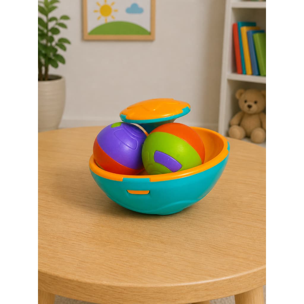 Brinquedo Educativo Gira Gira Ball Infantil Giratório para Bebê