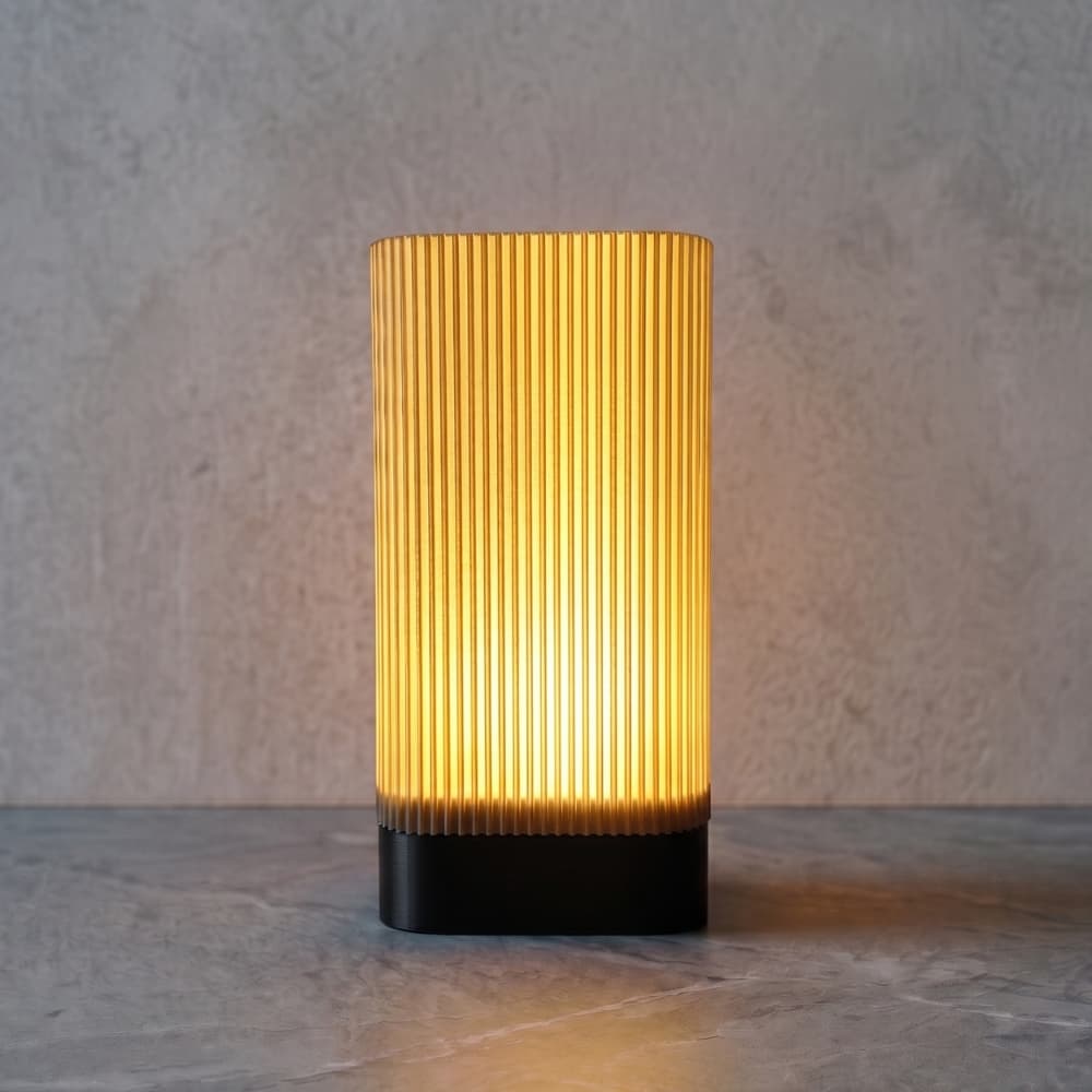 Luminária Axis – Abajur Decorativo de Mesa Lâmpada LED E27