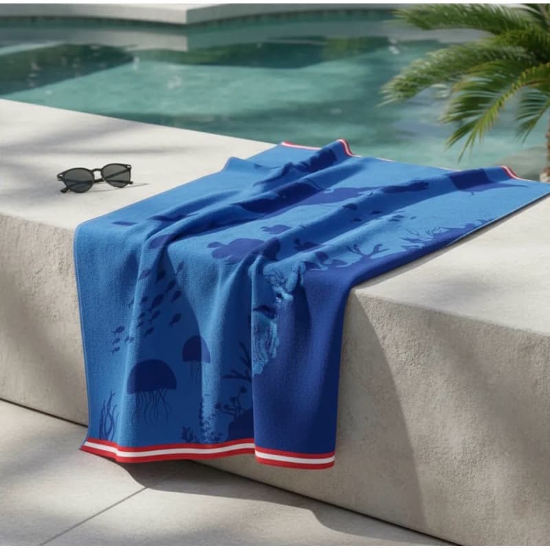 Toalha Banhão Praia e Piscina  100% Algodão 78cm x 1,50m Toque Aveludado Appel