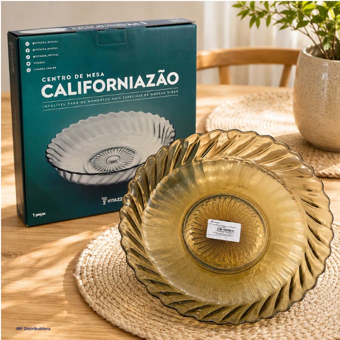 Centro Mesa Californiazão Vitazza 30Cm Cores Variadas Decorativo