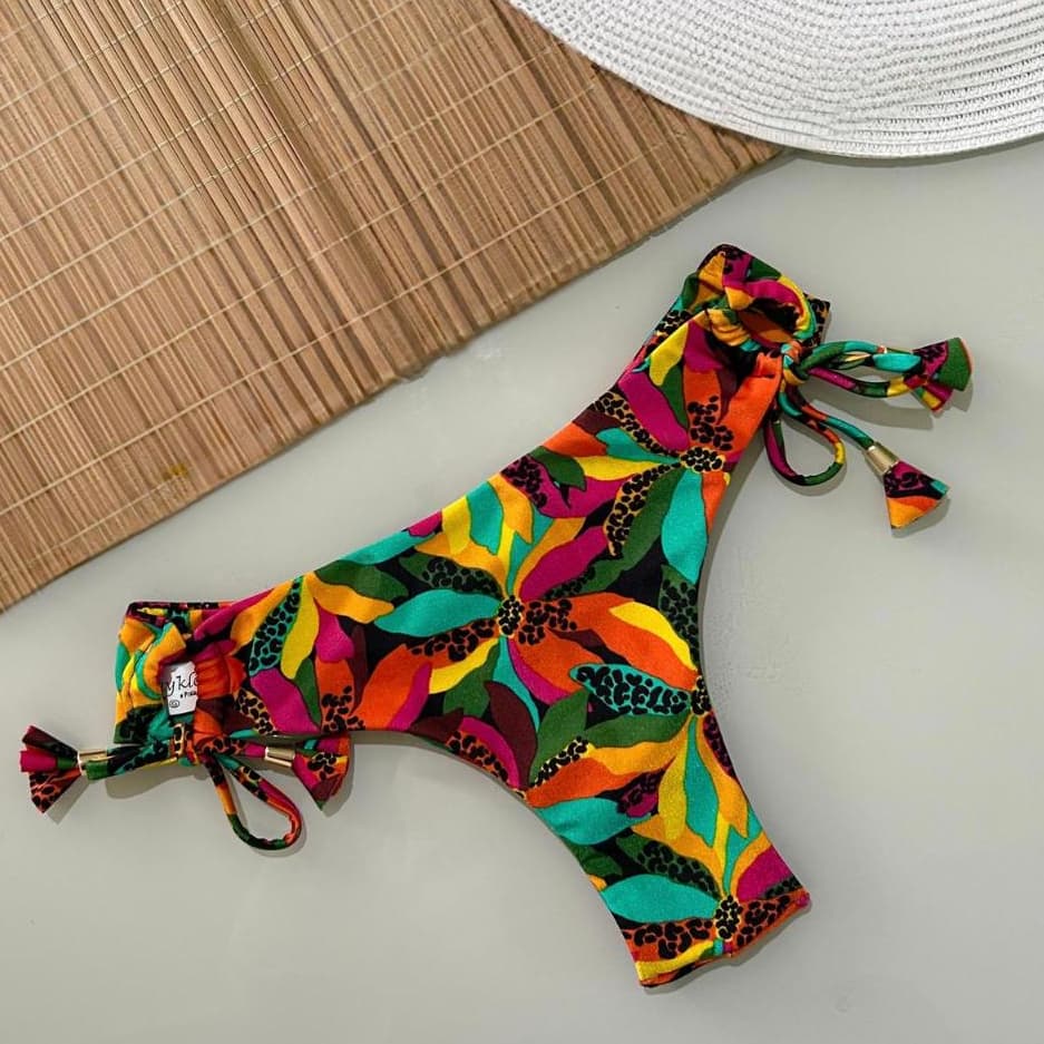 Calcinha de Biquini Fio Duplo Proteção UV | Do P ao GG | Conforto, Estilo e Várias Cores Disponíveis