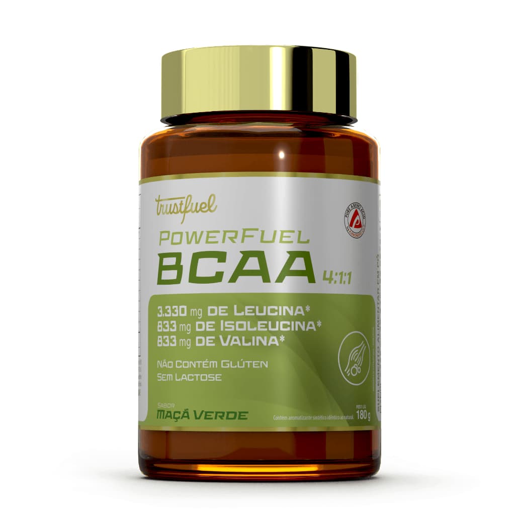 POWERFUEL BCAA - GREEN APPLE - 180G