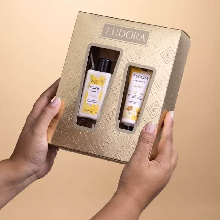Kit Baunilha Eudora Presente Mães Natal Mimo Lembrancinha Especial 2 itens