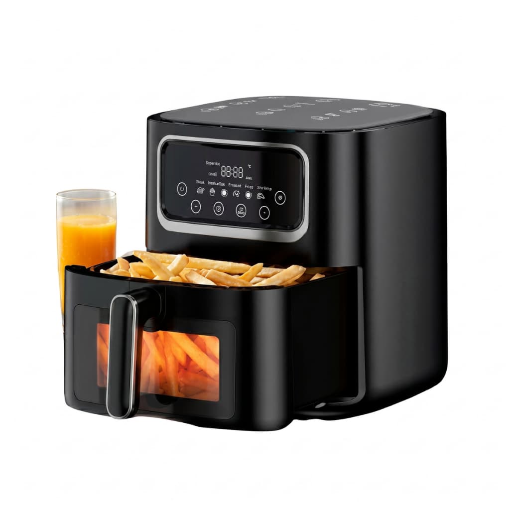 Fritadeira Air Fryer 10L Alta Capacidade para Assar e Fritar Sem Óleo