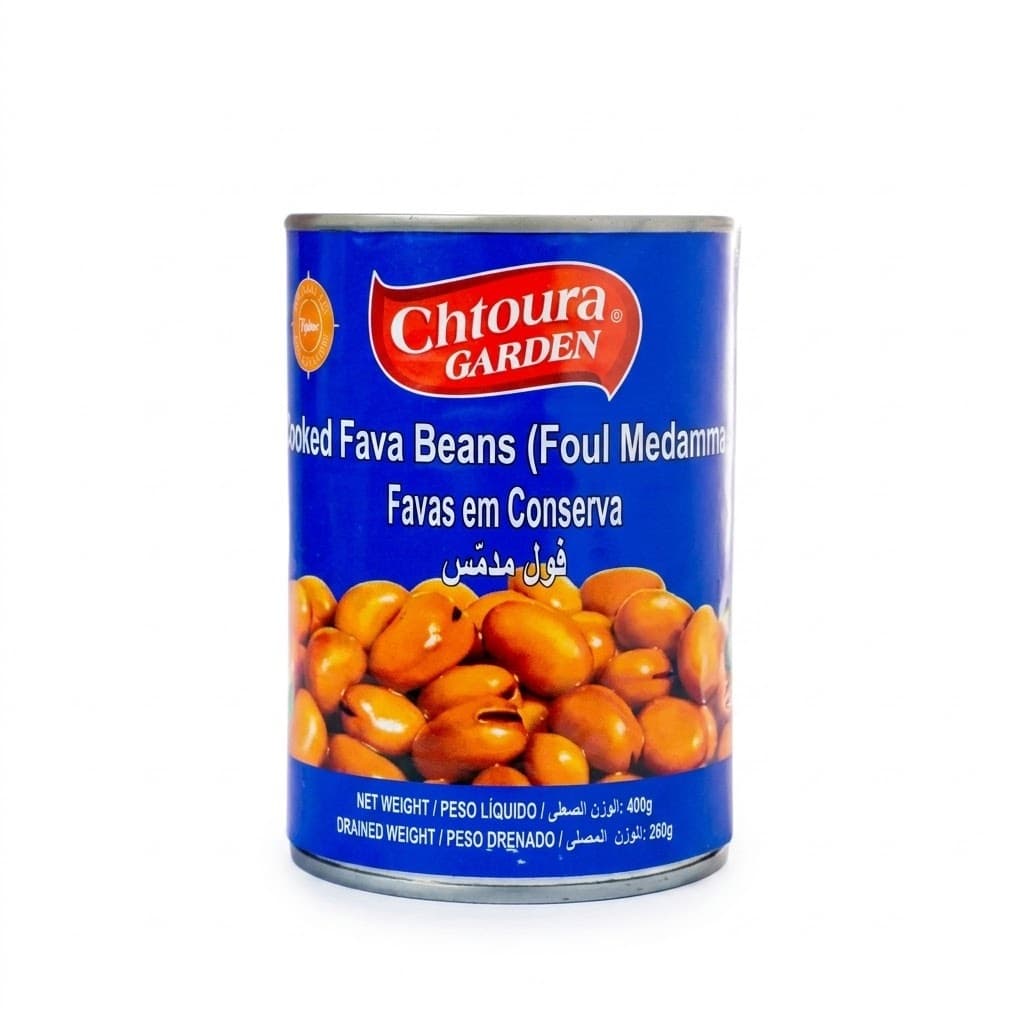 Favas em conserva - 400g Chtoura Garden