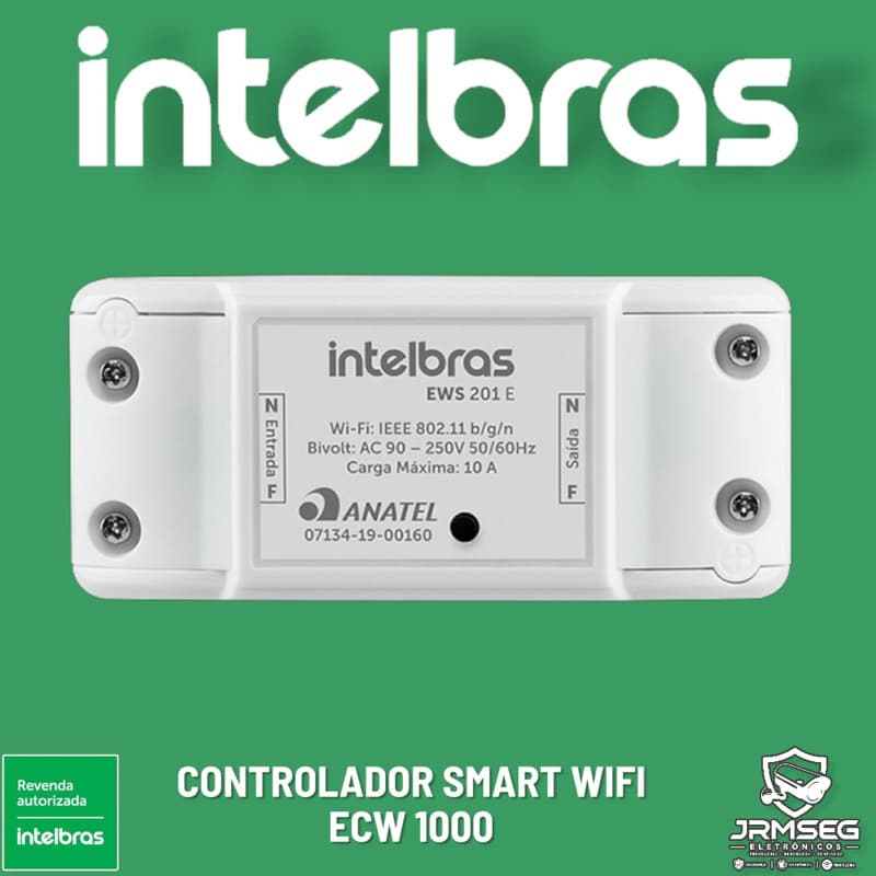 EWS 201 E & ECW 1000 Controlador smart Wi-Fi Intelbras