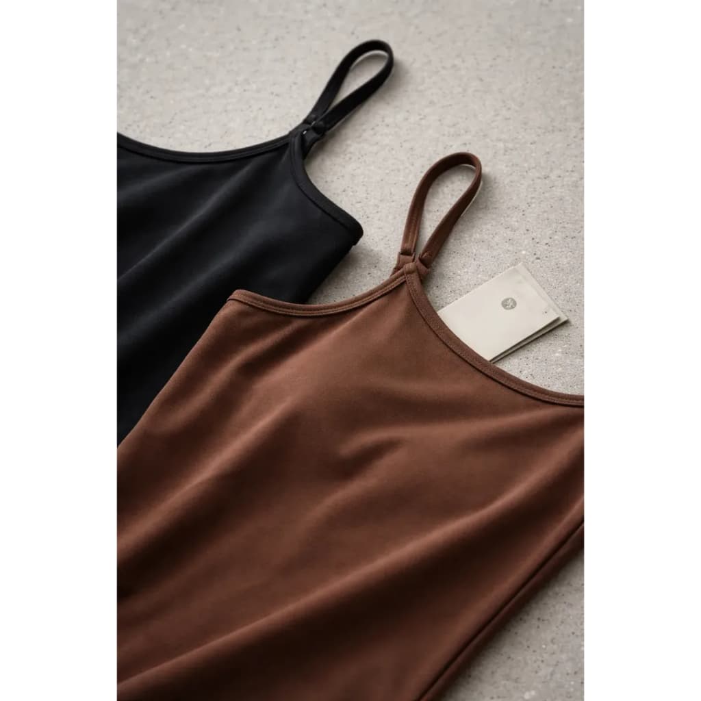 Blusa Regata Feminina Alcinha Blusinha Preto, Marrom e Cinza Casual Alça Fina Dia A Dia