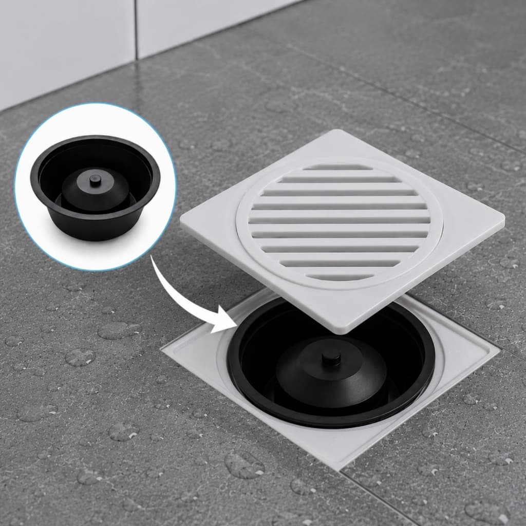 Adaptador Tira Mau Cheiro Para Ralos E Porta Grelhas