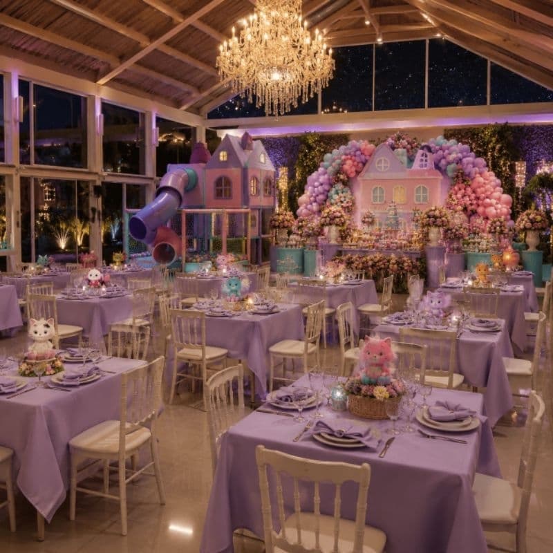 Kit 20 Toalhas  1,50m X 1,50m Oxford Festa Buffet Decoração Acabamento Em Overloque Promoção