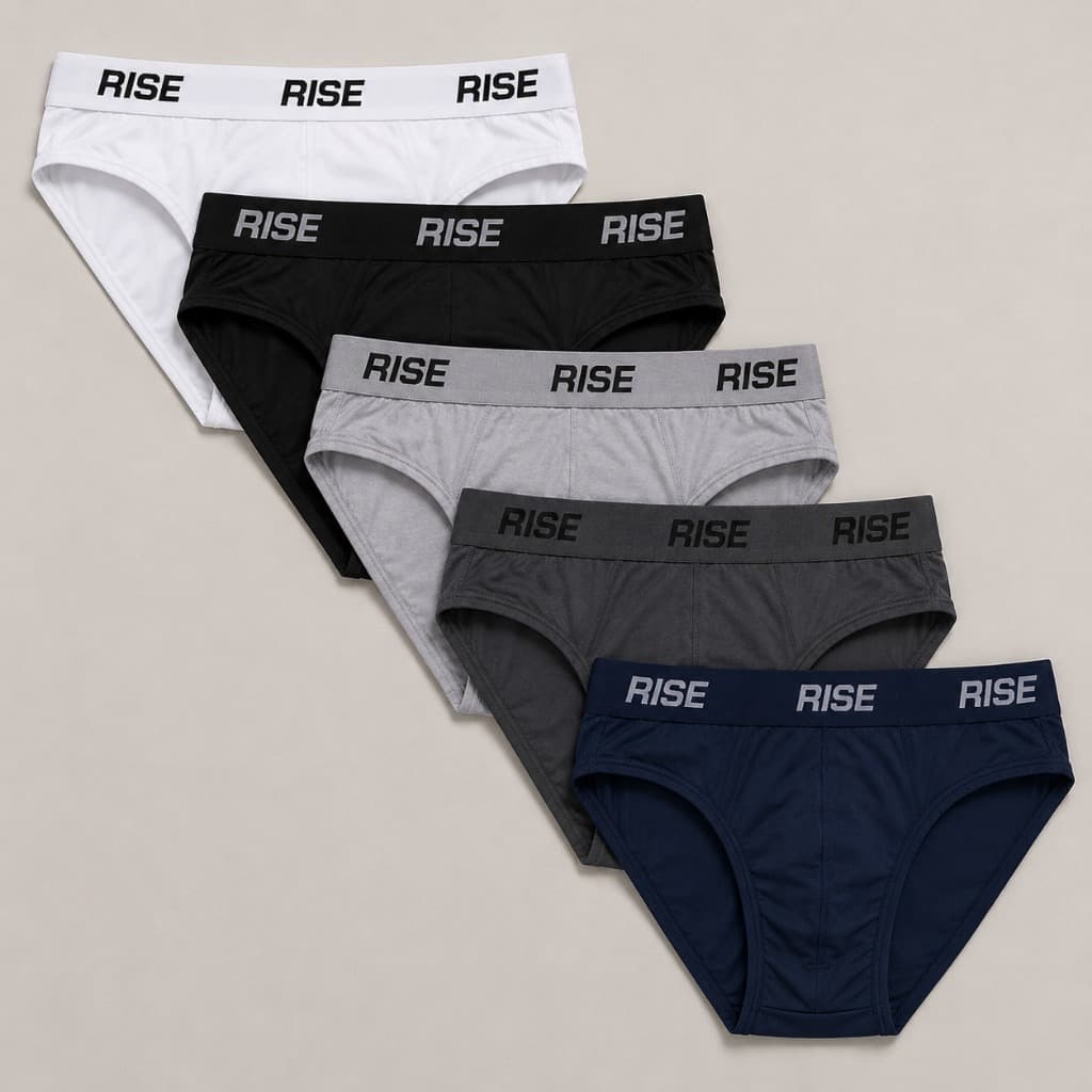 Kit Cueca Slip Tradicional Masculina Adulto Algodão Confortável Básica Dia a Dia