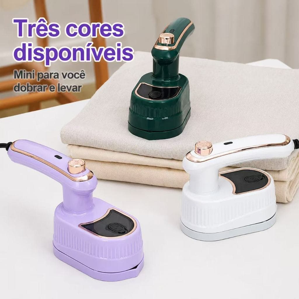 Mini Ferro Portatil De Passar Roupa Vapor Para Viagem Elétrico Pequeno 110v e 220v Alta Temperatura