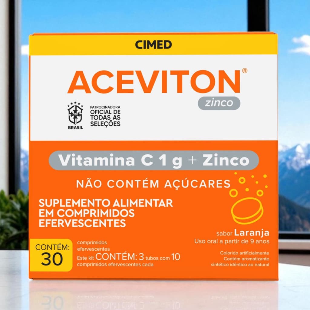 Aceviton Zinco 30 Cpr Efervecente