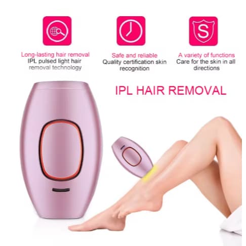 Máquina de Depilação a Laser IPL Portátil CE Rohs Profissional para Remoção de Pelos para Mulheres