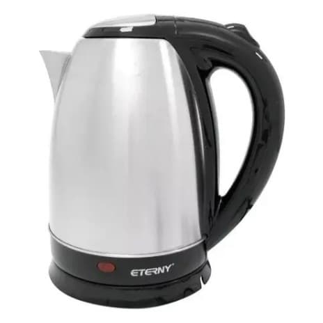 Chaleira Elétrica Eterny Inox 1.8L Prateada 1000W Desligamento Automático