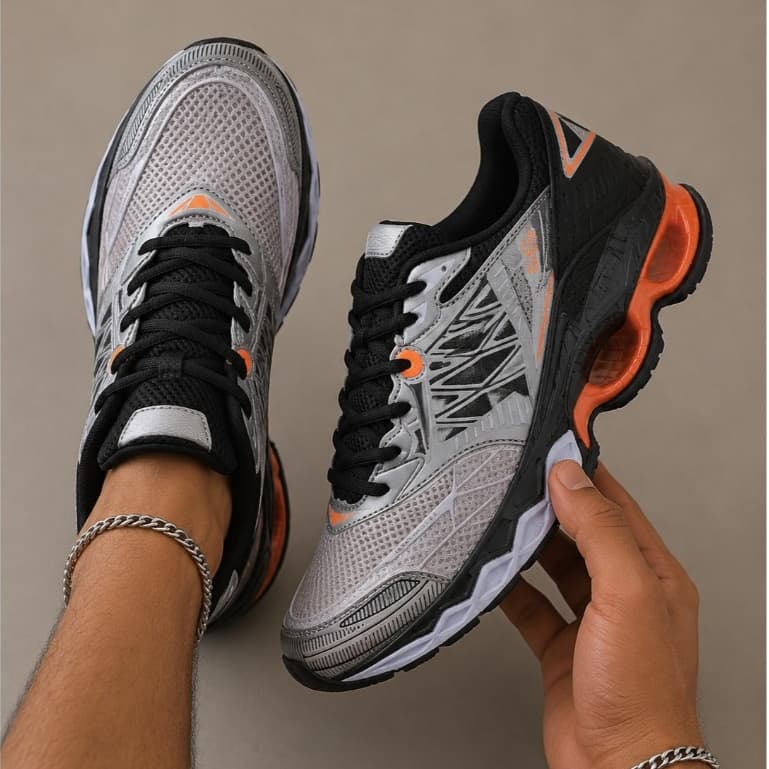 Tênis Masculino Esportivo Super Confortável Ideal para Academia Corrida e Caminhada