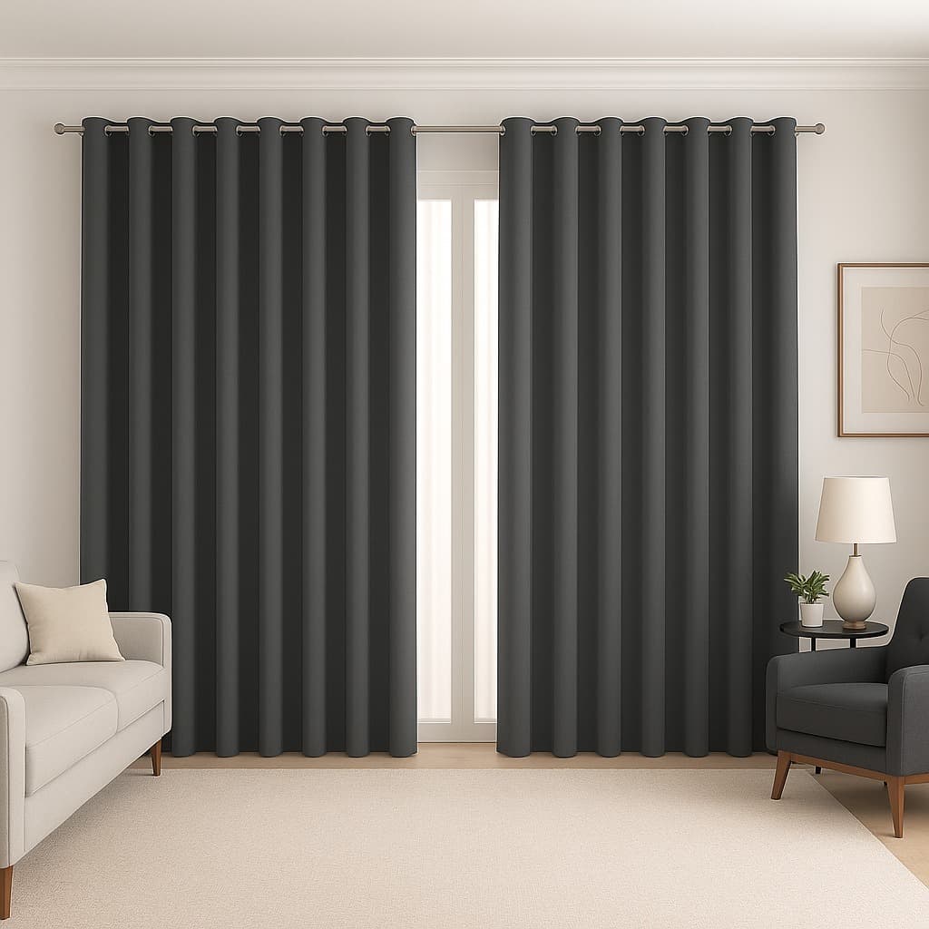Cortina Blackout em Tecido Premium Corta Luz Blecaute Para Sala Quarto Cozinha Diversos Tamanhos