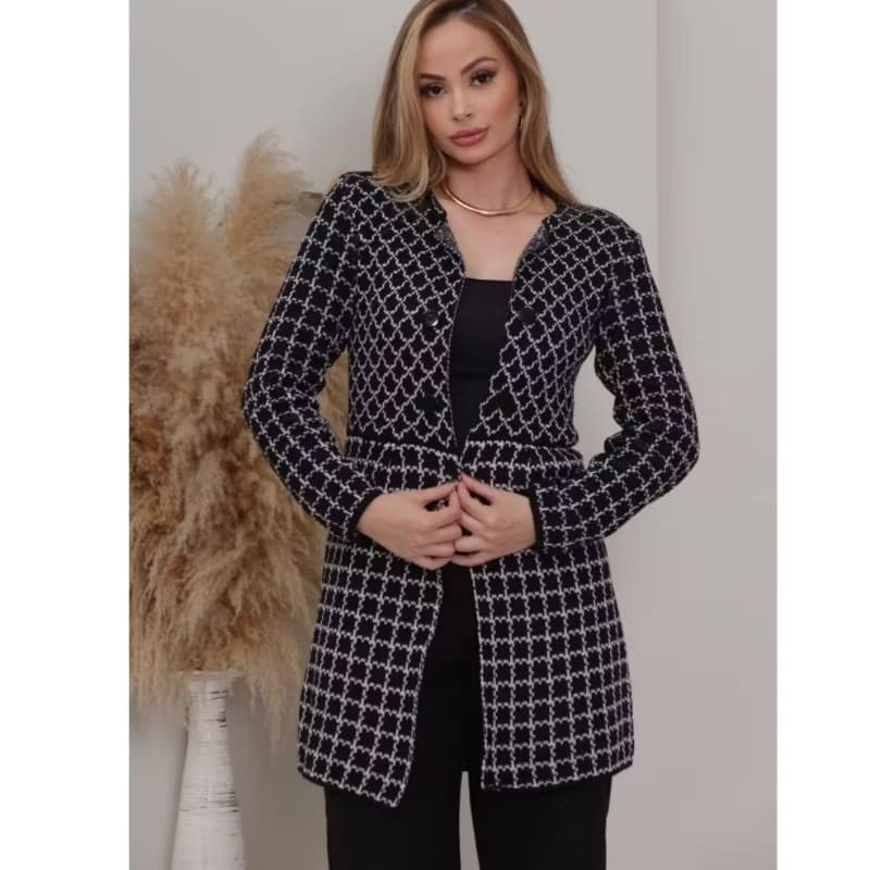 Cardigã tecido tricô super estiloso e confortável, caimento perfeito bem quentinho moda inverno 🧤