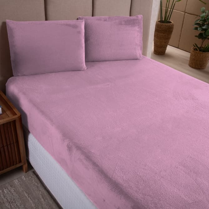Kit Jogo de Lençol de Manta Soft Plush 3 peças Solteiro / Casal / Queen e King para o inverno