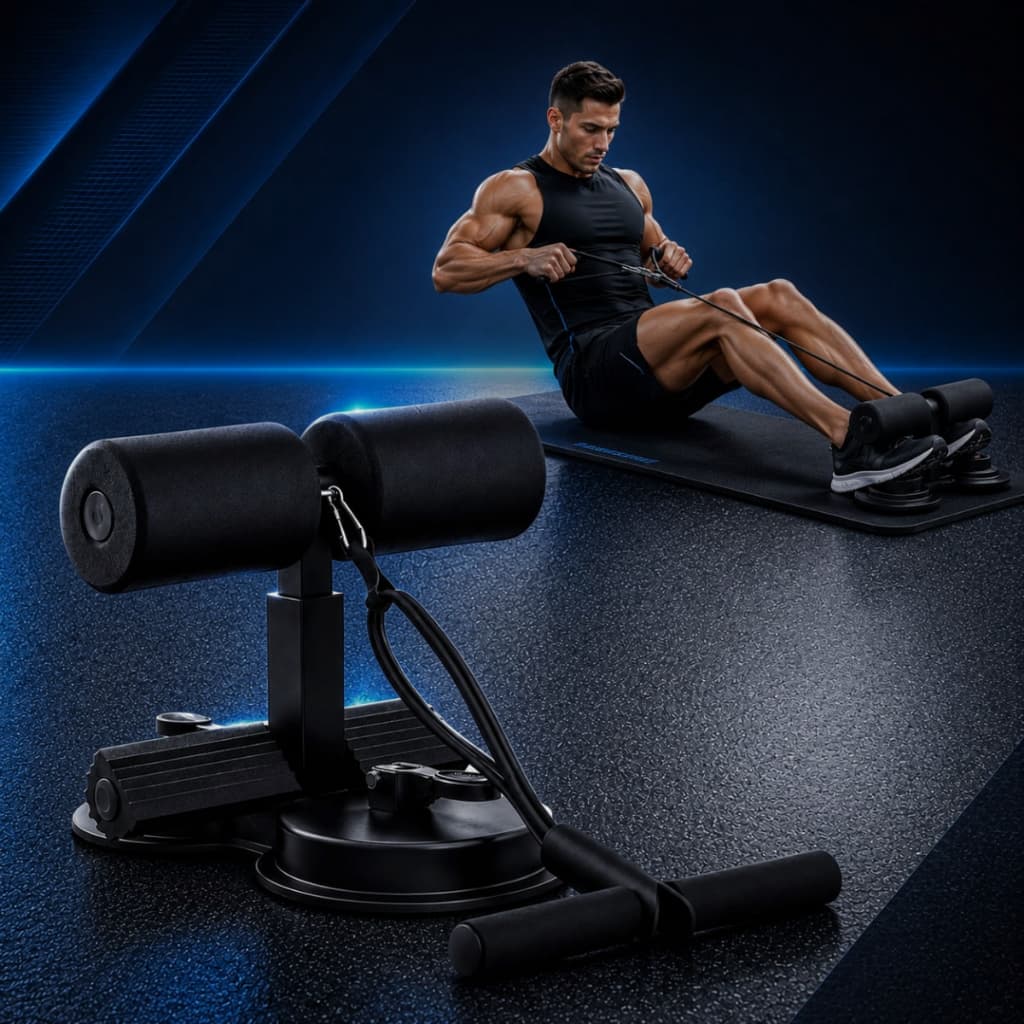 Suporte Abdominal Com Ventosa De Abdominais Fitness Best Bay