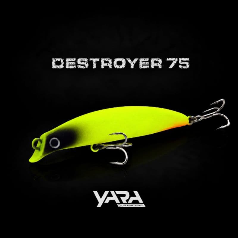 Isca Artificial Yara Destroyer 75 - 7,5cm 6gr By: Eduardo Monteiro