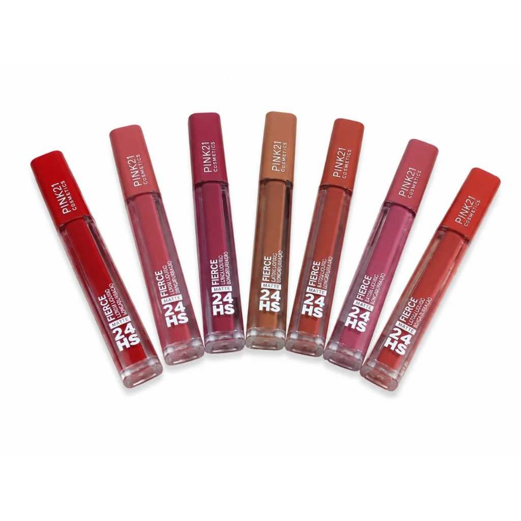 Batom liquido Matte longlasting Fierce Pink 21