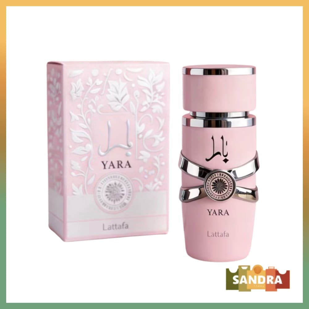 Perfume Árabe YARA Lattafa Rosa Feminino Original 100ml