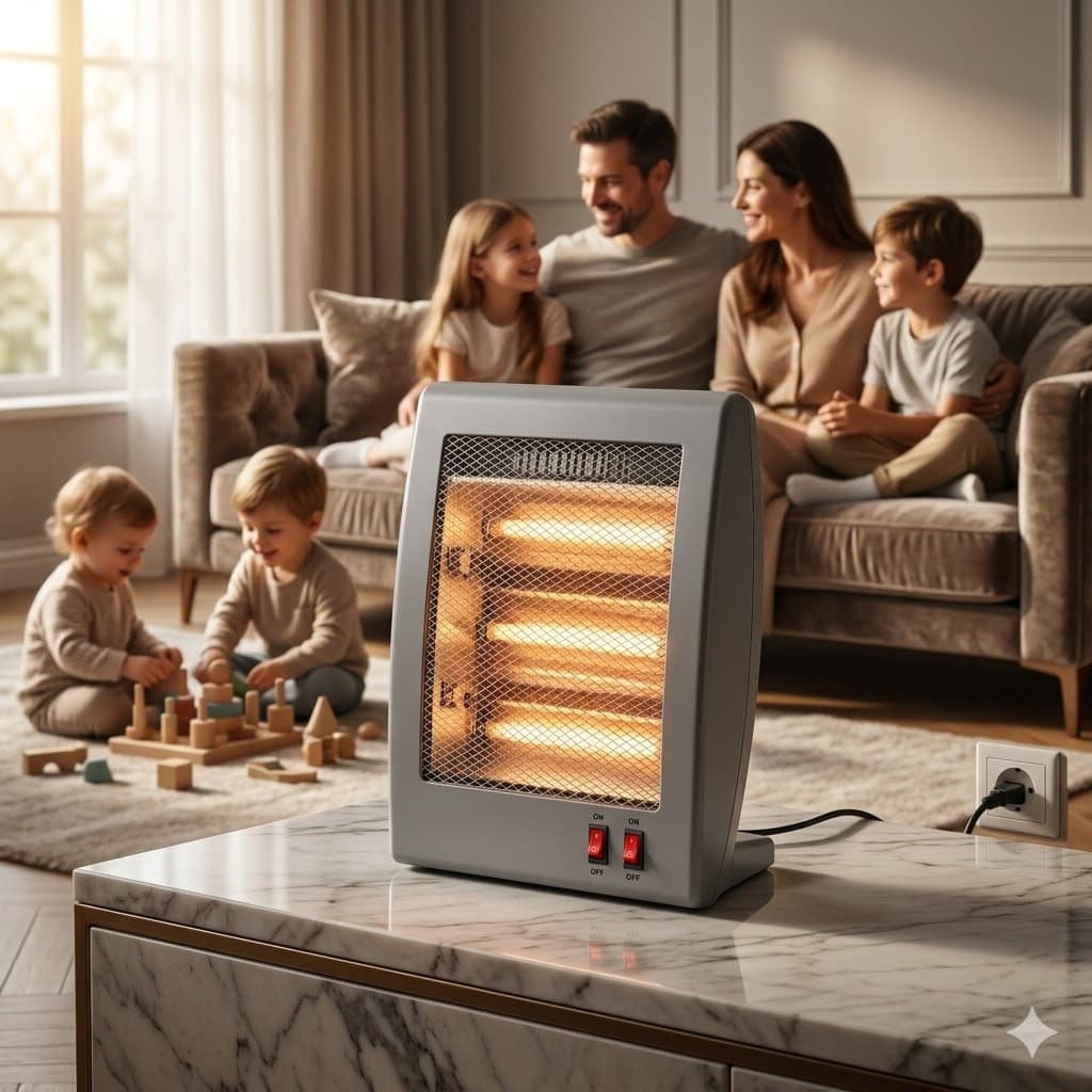 Aquecedor De Ambiente 220v 800w Rápido Aquecimento