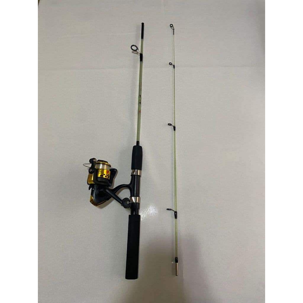 Kit Pesca - Vara de Pesca + Molinete 3 Rolamentos com Linha