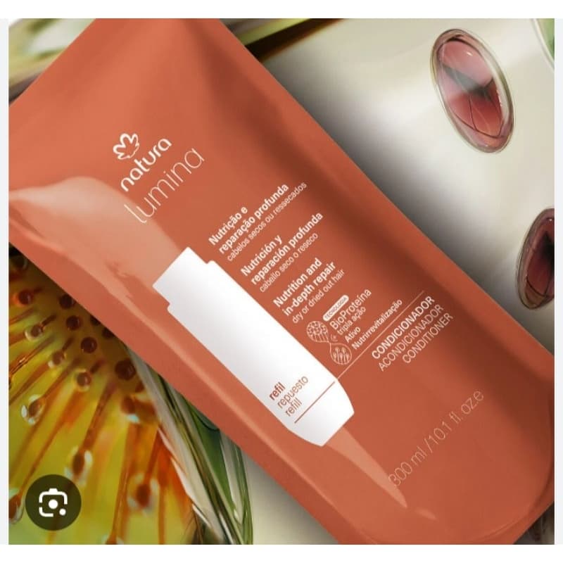 Natura Lumina Refil Condicionador Nutrição e Reparação Profunda 300ml
