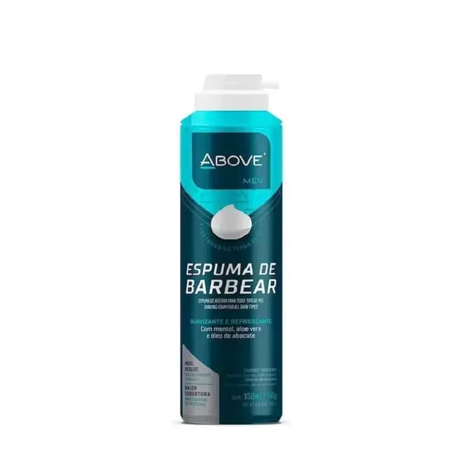 Espuma de Barbear Above Men Suavizante e Refrescante 150ml/145g
