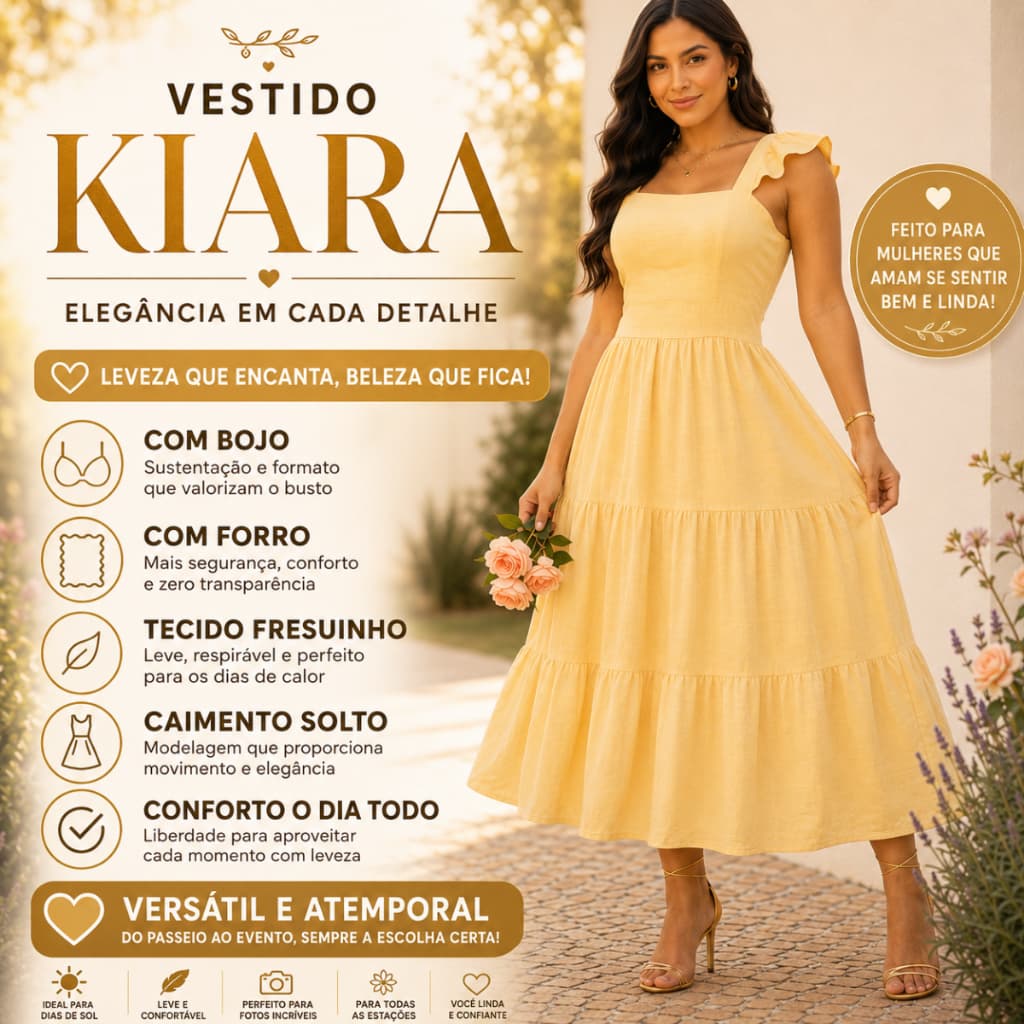 Vestido Midi Longo Regata com Bojo Forro na Saia Moda Evangélica Chique Tecido Fresquinho e Elegante