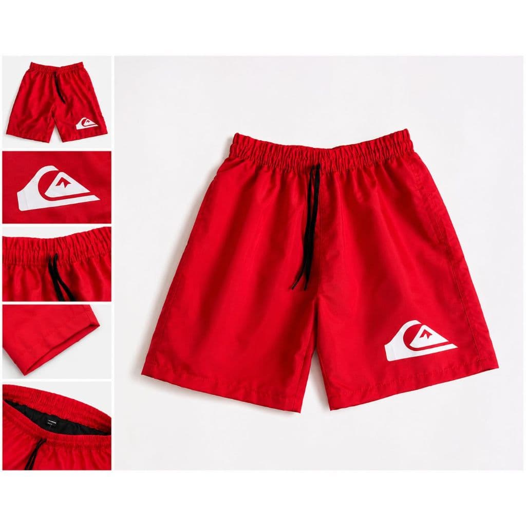 Shorts Quiksilver Board Surf Masculino Elastano Com Bolso Lateral