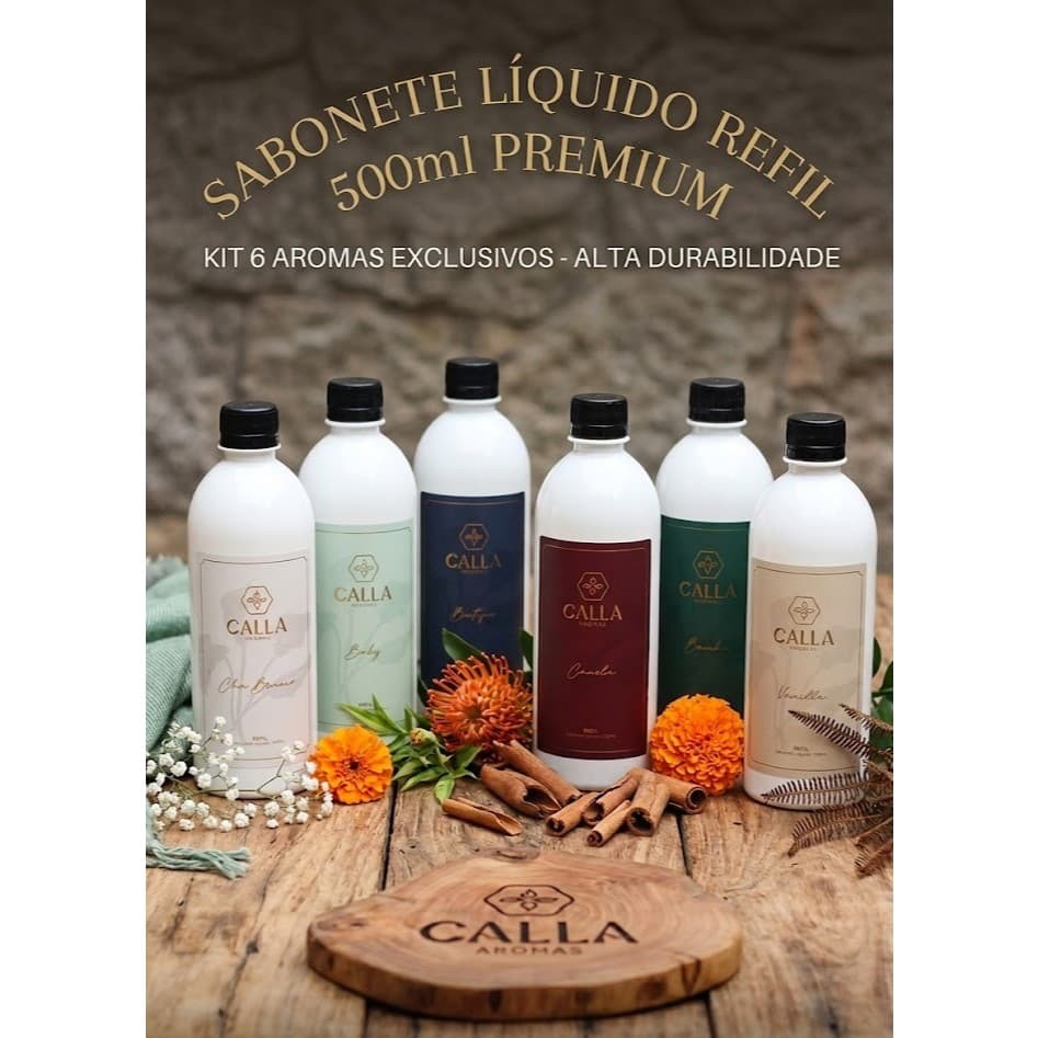Refil Sabonete  Liquido Calla - 500 ml