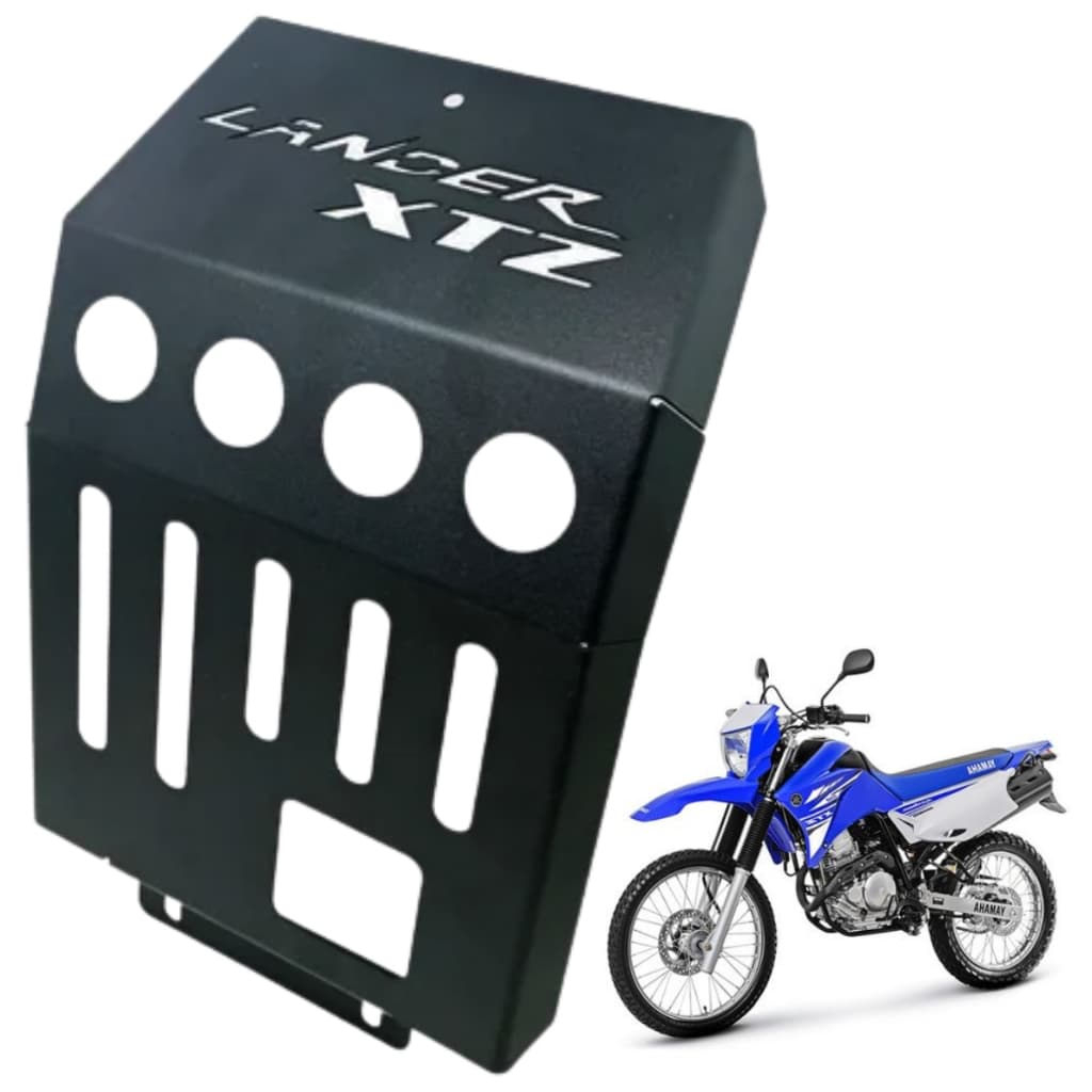 Protetor De Carter Lander 250 Aço Carbono Yamaha Peitera