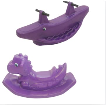 Gangorra Dino e Jacaré Coloridos – Aventura e Diversão para os Pequenos
