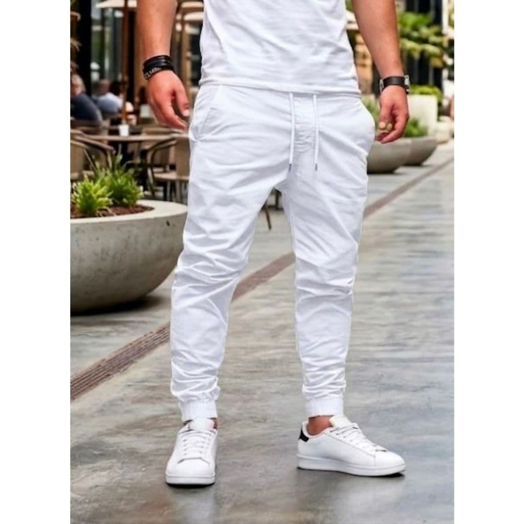 Calça Jogger Premium Basica ​Eleve Seu Visual o Equilíbrio Ideal Entre Moda e Praticidade!
