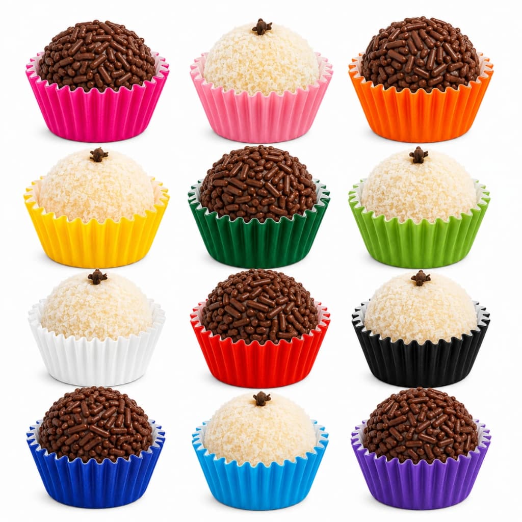 Forminha Para Brigadeiro e Beijinho Nº5 C/100 Unidades