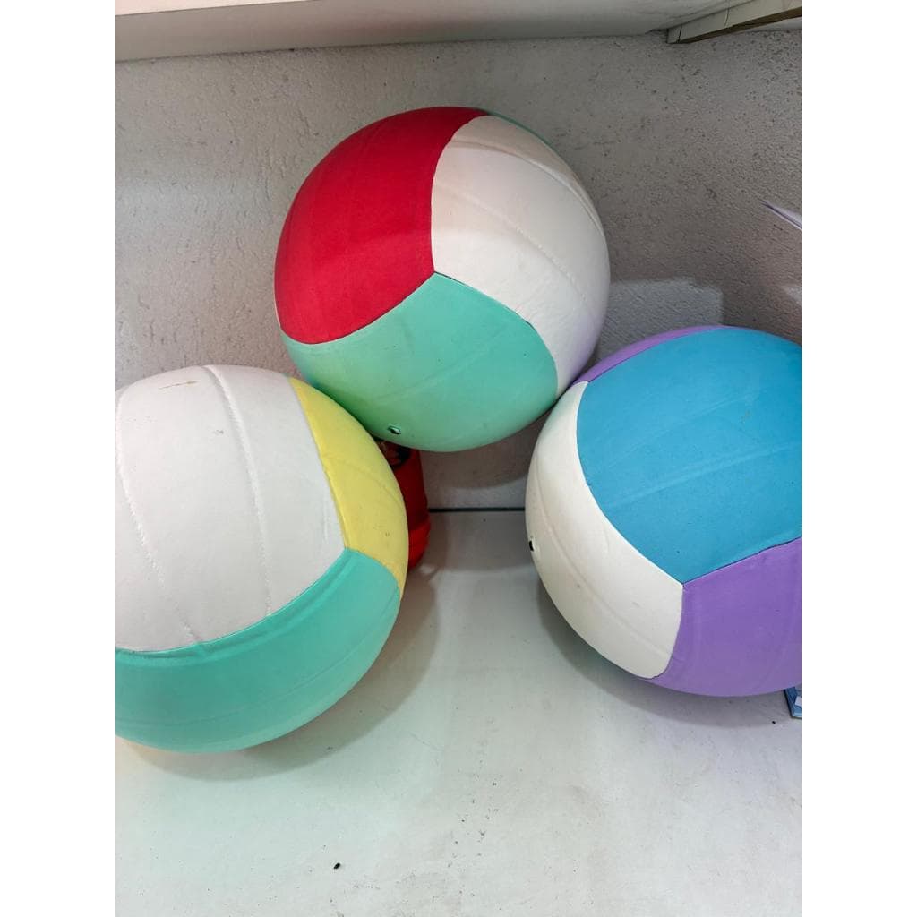 Bola De Volei Em Eva Colorido- praia - quadra- rua - jogar bola- lojao do eva
