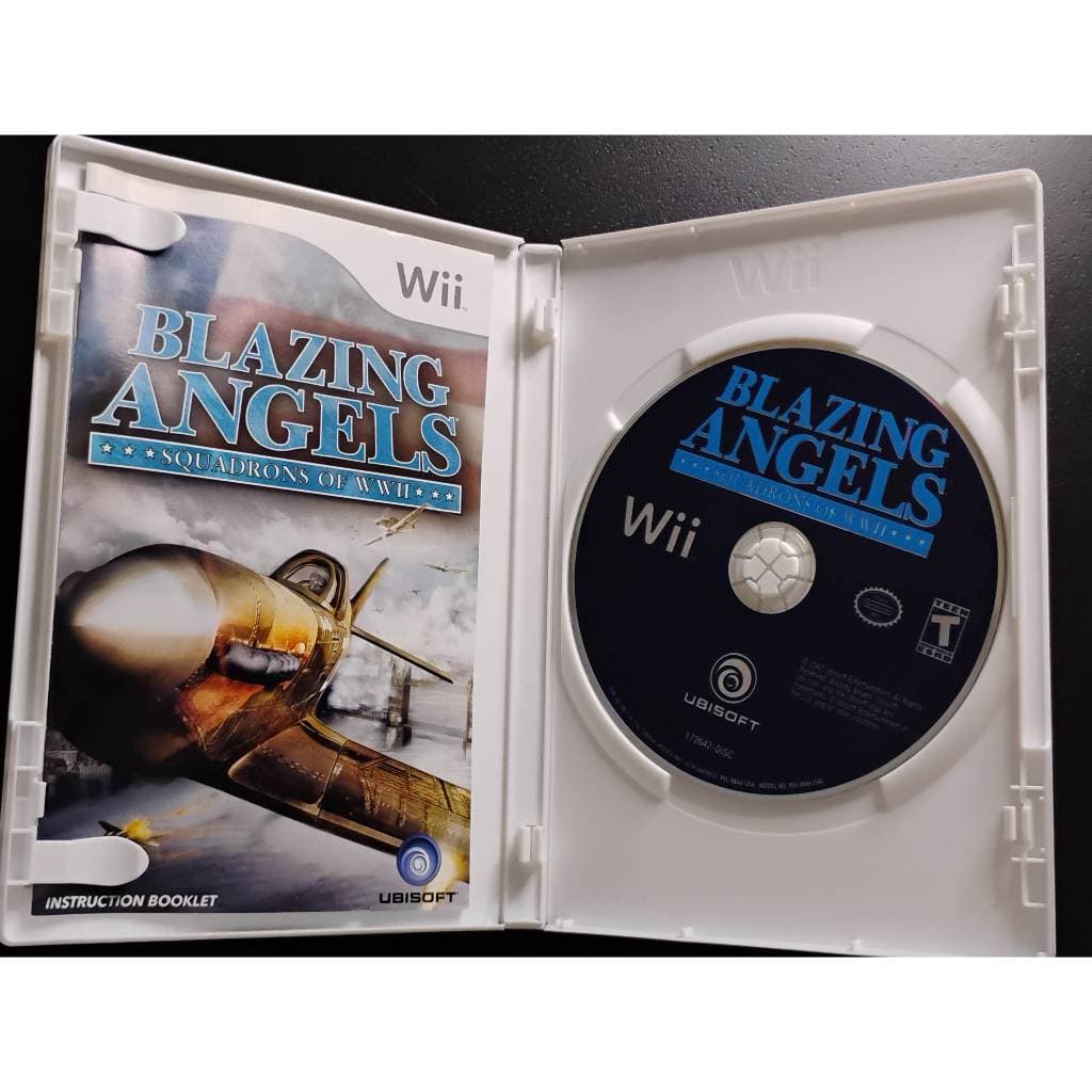 Jogo Blazing Angels Squadrons of WWII (Original Americano NTSC EUA) em Mídia Física para Nintendo Wii