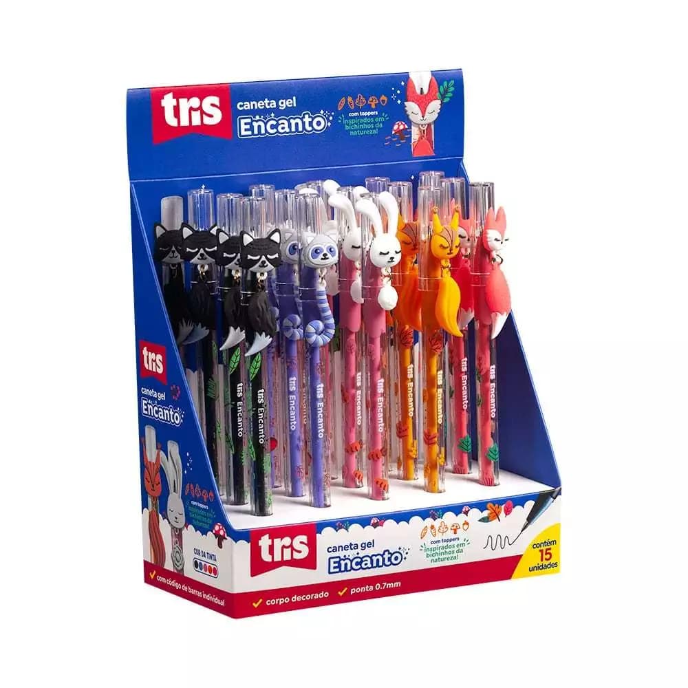 Caneta Gel Encanto 0.7mm 904493 TRIS